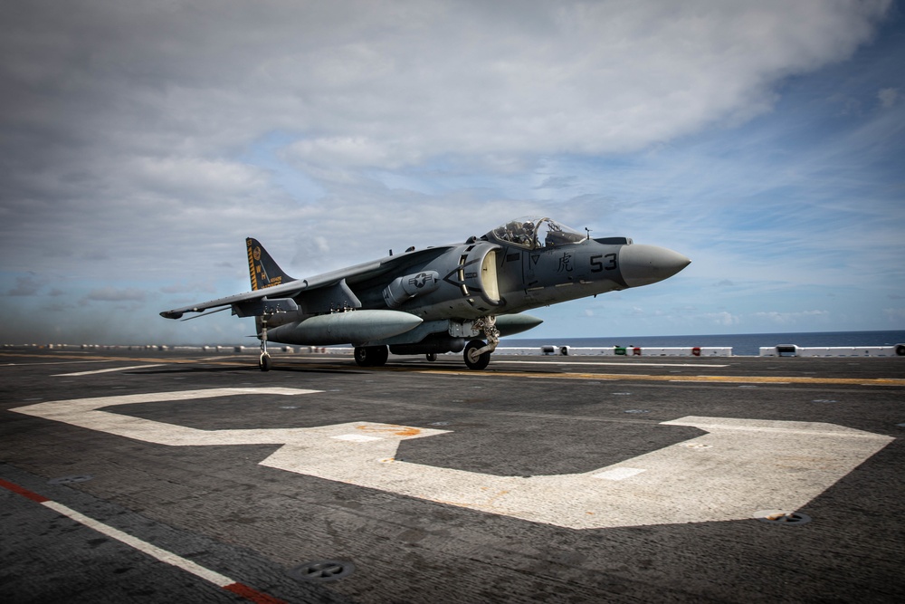 Harriers, Departing