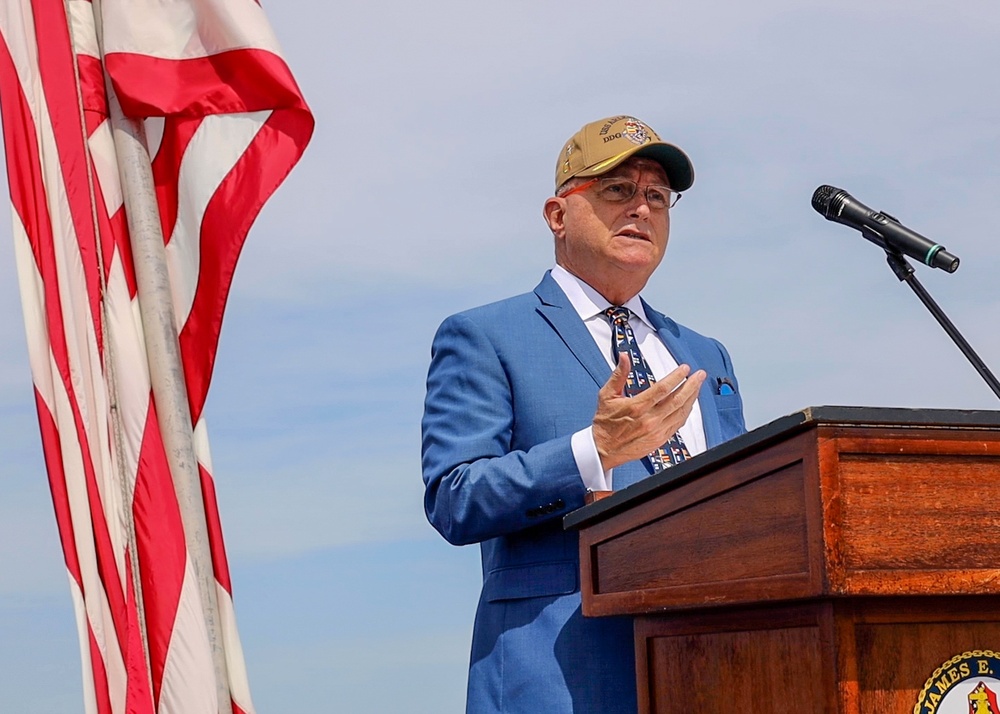 Adm. Burke Tribute Ceremony