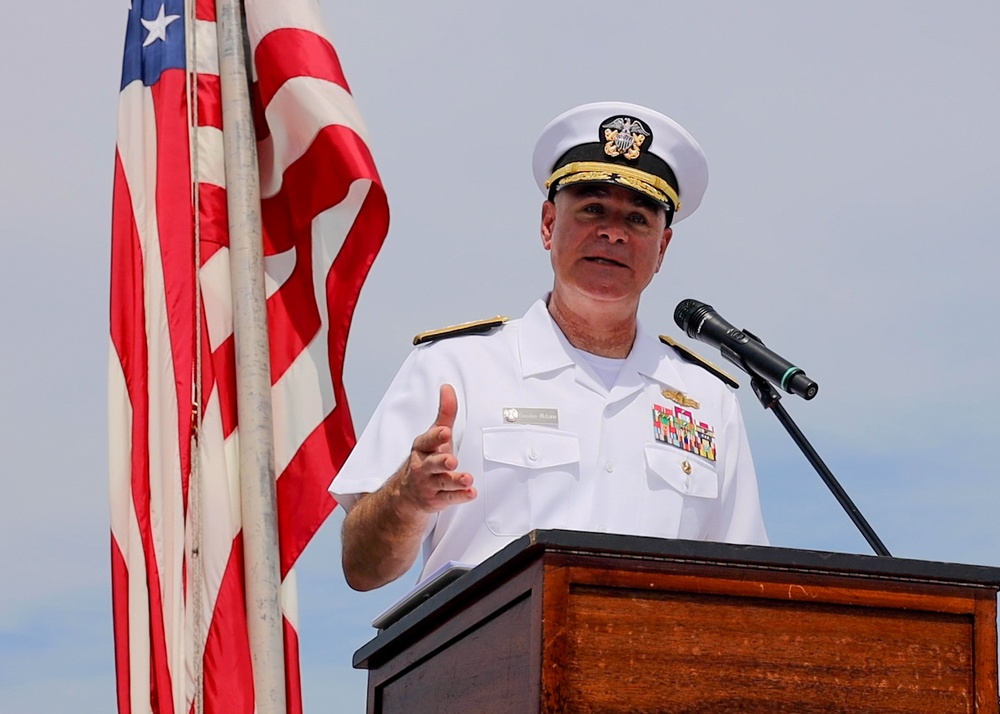 Adm. Burke Tribute Ceremony