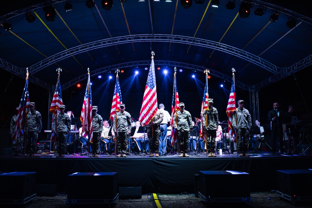 Tropic Lightning Band celebrates America's freedom at Independence Day concert