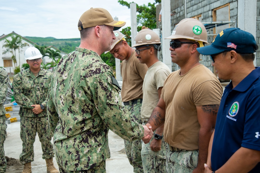U.S. Ambassador to Vietnam Visits Pacific Partnership 2022 Engineering Site