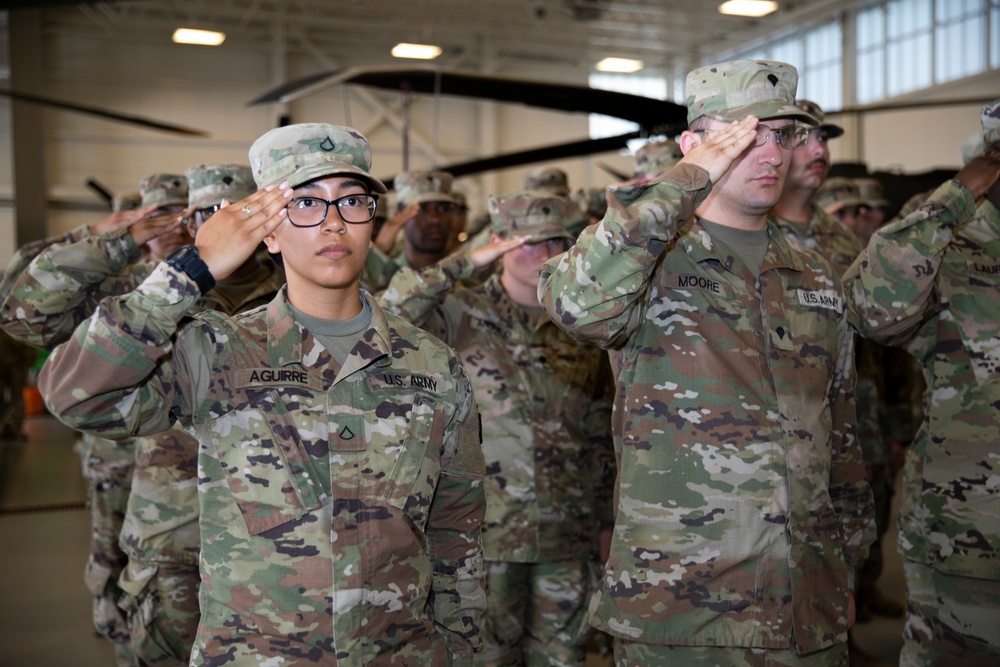 1st Assault Helicopter Battalion, 150th Aviation Regiment, Change of Command