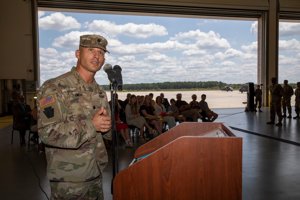 1st Assault Helicopter Battalion, 150th Aviation Regiment, Change of Command