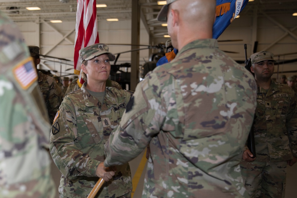 1st Assault Helicopter Battalion, 150th Aviation Regiment, Change of Command