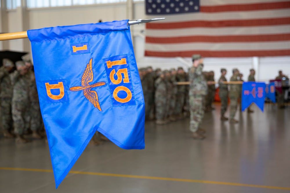 1st Assault Helicopter Battalion, 150th Aviation Regiment, Change of Command