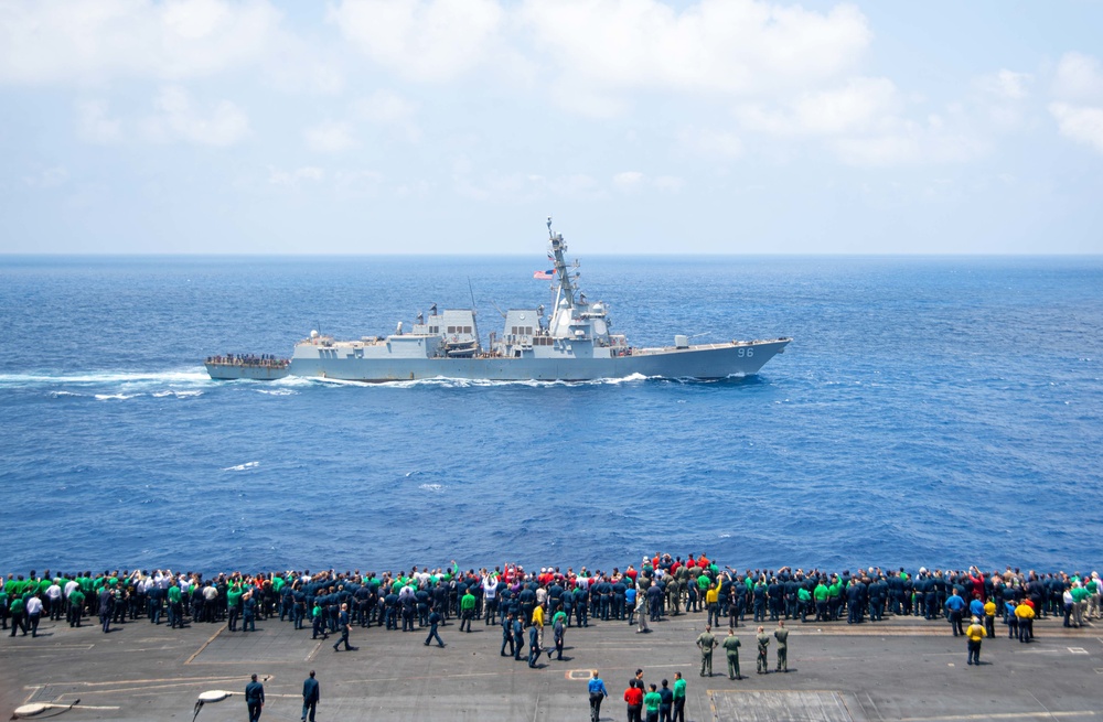 The Harry S. Truman Carrier Strike Group is on a scheduled deployment in the U.S. Naval Forces Europe area of operations, employed by U.S. Sixth Fleet to defend U.S., allied and partner interests.
