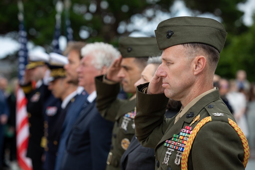 Kearsarge ARGMEU Participates in Independence Day Ceremony in Brest, France