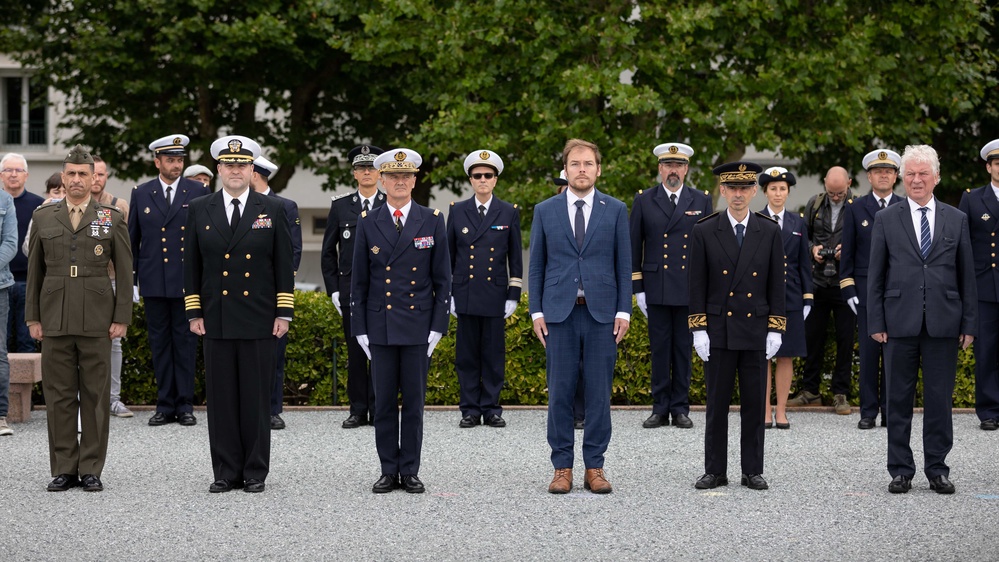 Kearsarge ARGMEU Participates in Independence Day Ceremony in Brest, France