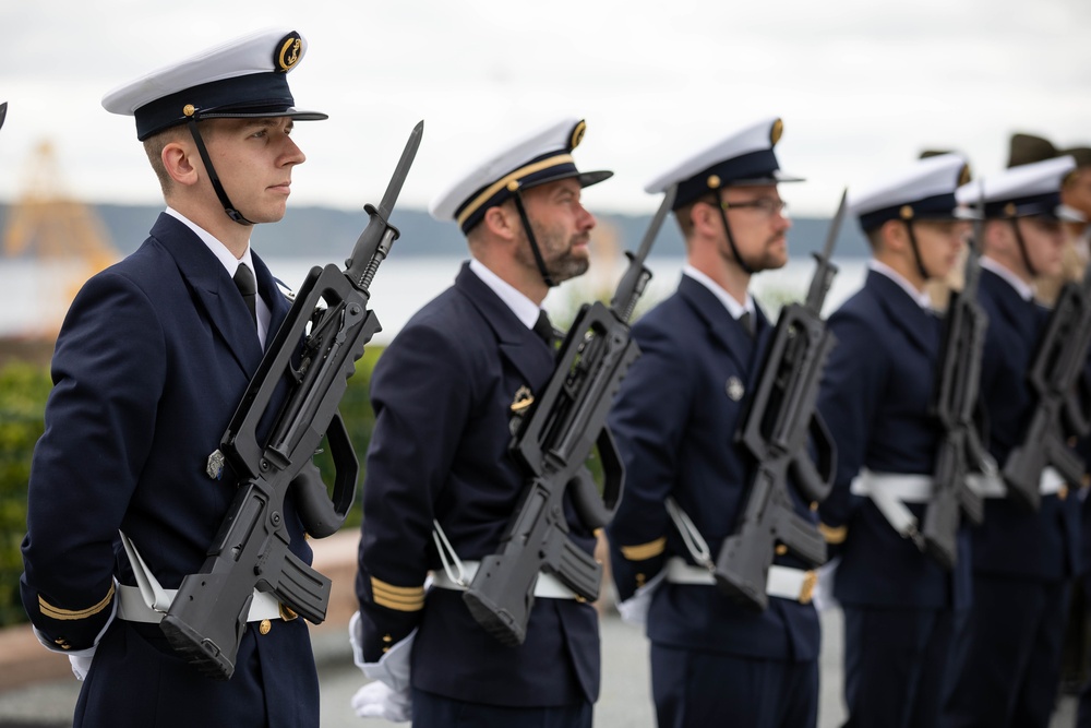 Kearsarge ARGMEU Participates in Independence Day Ceremony in Brest, France