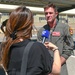 480th Fighter Squadron Pilot engages with international media at Real Thaw 2022