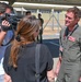 480th Fighter Squadron Pilot engages with international media at Real Thaw 2022