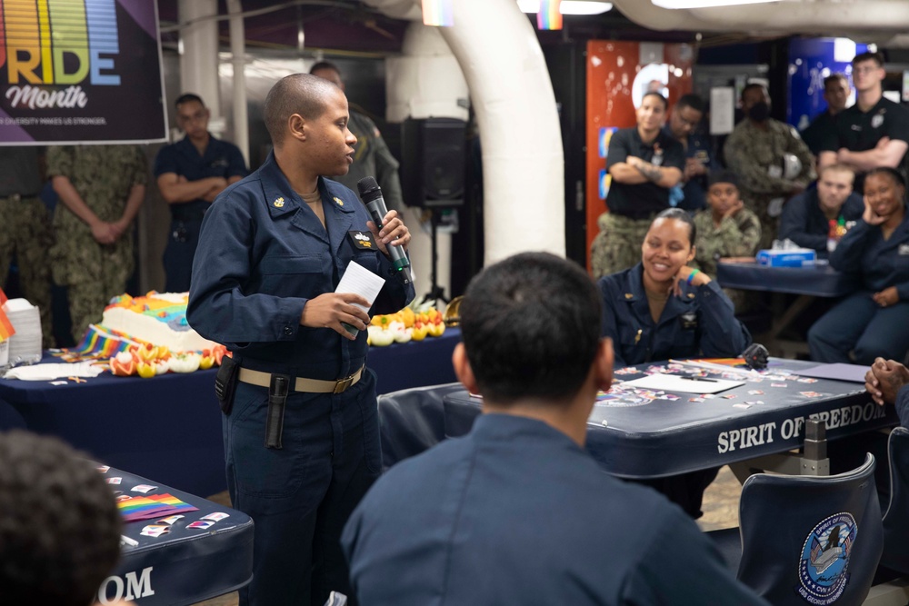 Pride Celebration USS George Washington