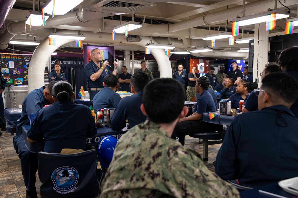 Pride Celebration USS George Washington