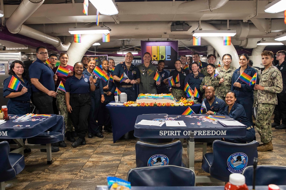 Pride Celebration USS George Washington