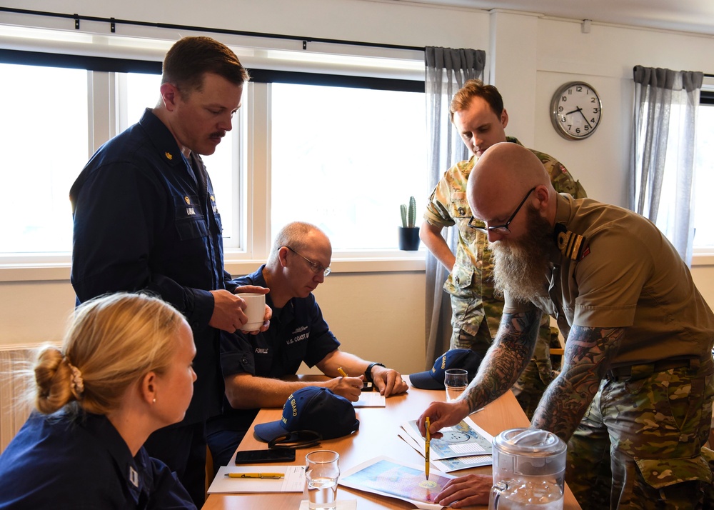 U.S. Coast Guard Cutter Oak begins Exercise Argus 2022