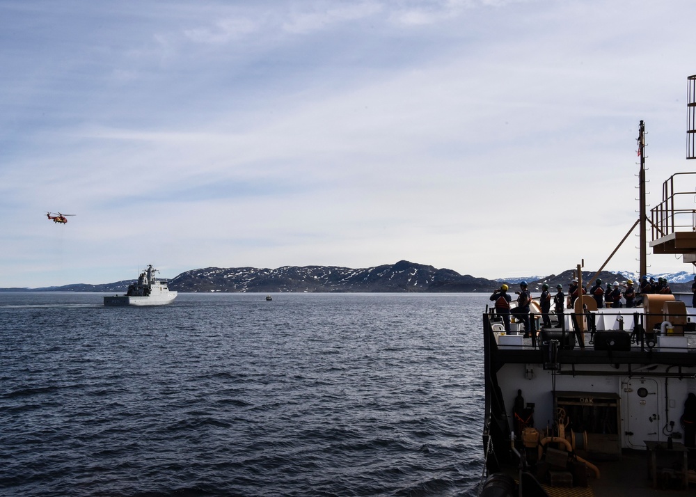 U.S. Coast Guard Cutter Oak begins Exercise Argus 2022