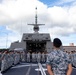 Republic of Singapore Navy observing Colours in Pearl Harbor