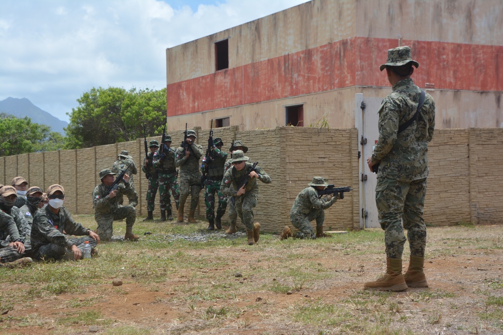 ROK and Mexican Marines train during RIMPAC 2022