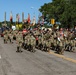 1st Infantry Division Marches in Local Fourth of July Parade