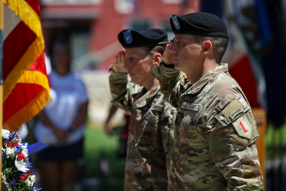 1st Infantry Division Pays Homage to Veterans During The Big Red One Vietnam War Remembrance Ceremony