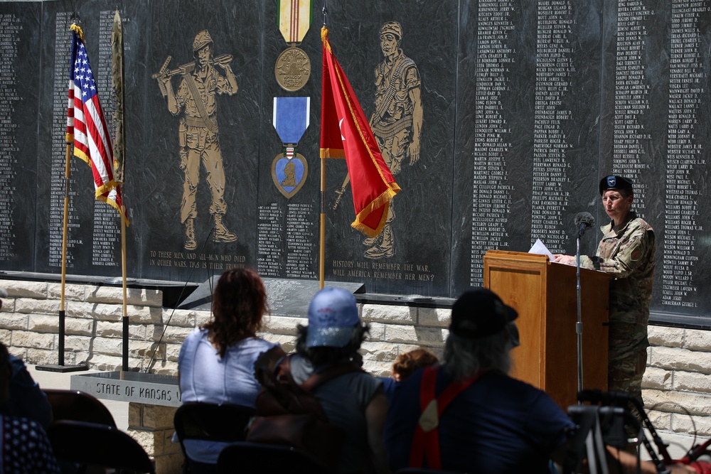 1st Infantry Division Pays Homage to Veterans During The Big Red One Vietnam War Remembrance Ceremony