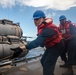 Sailors Aboard USS Dewey (DDG 105) Conduct Replenishment-at-Sea with USNS Tippecanoe (T-AO 199)