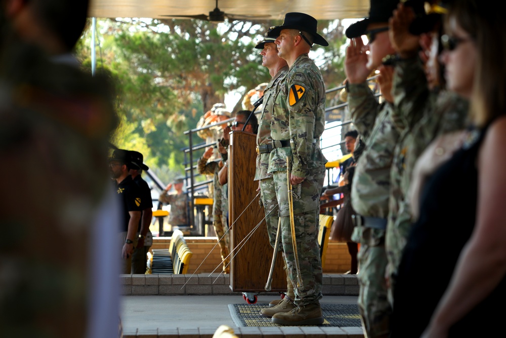 3rd Brigade Combat Team, 1st Cavalry Division Hosts Change of Command Ceremony