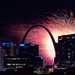 Fourth of July Fireworks Over the Gateway Arch