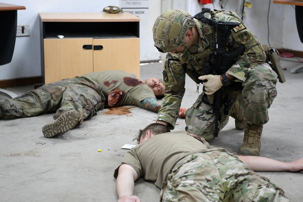 Active Shooter exercise keeps emergency response Airmen resilient and ready