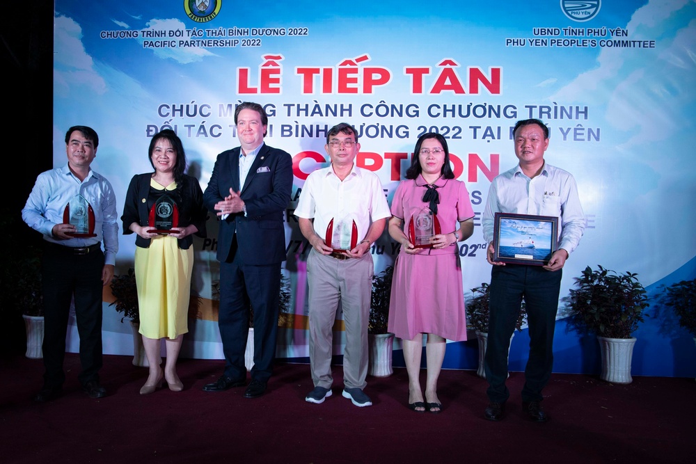 U.S. Ambassador to Vietnam Attends Vietnamese Hosted Pacific Partnership 2022 Reception