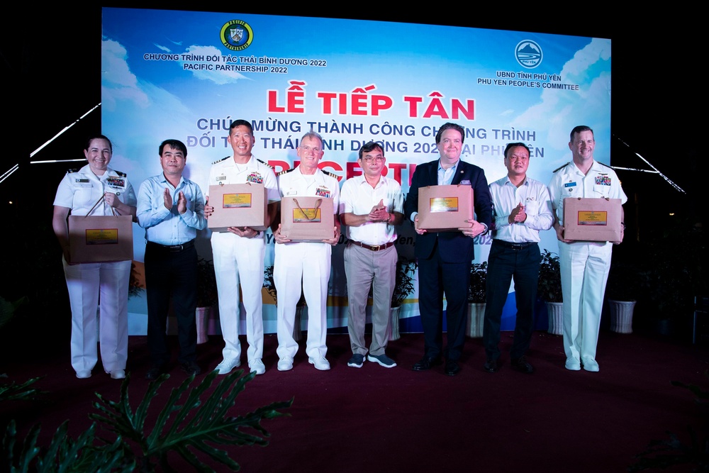 U.S. Ambassador to Vietnam Attends Vietnamese Hosted Pacific Partnership 2022 Reception