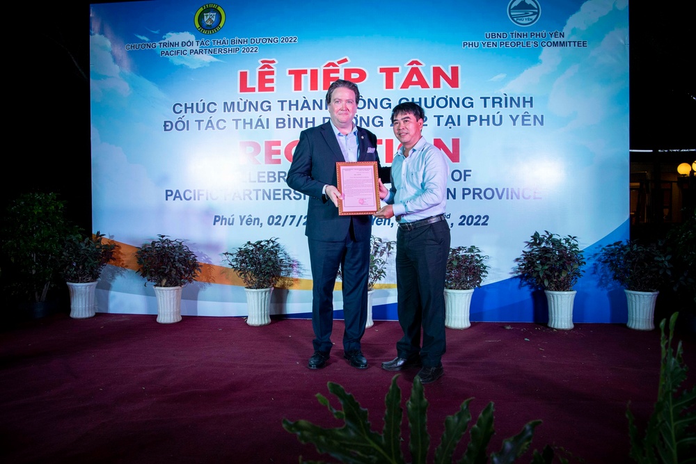 U.S. Ambassador to Vietnam Attends Vietnamese Hosted Pacific Partnership 2022 Reception