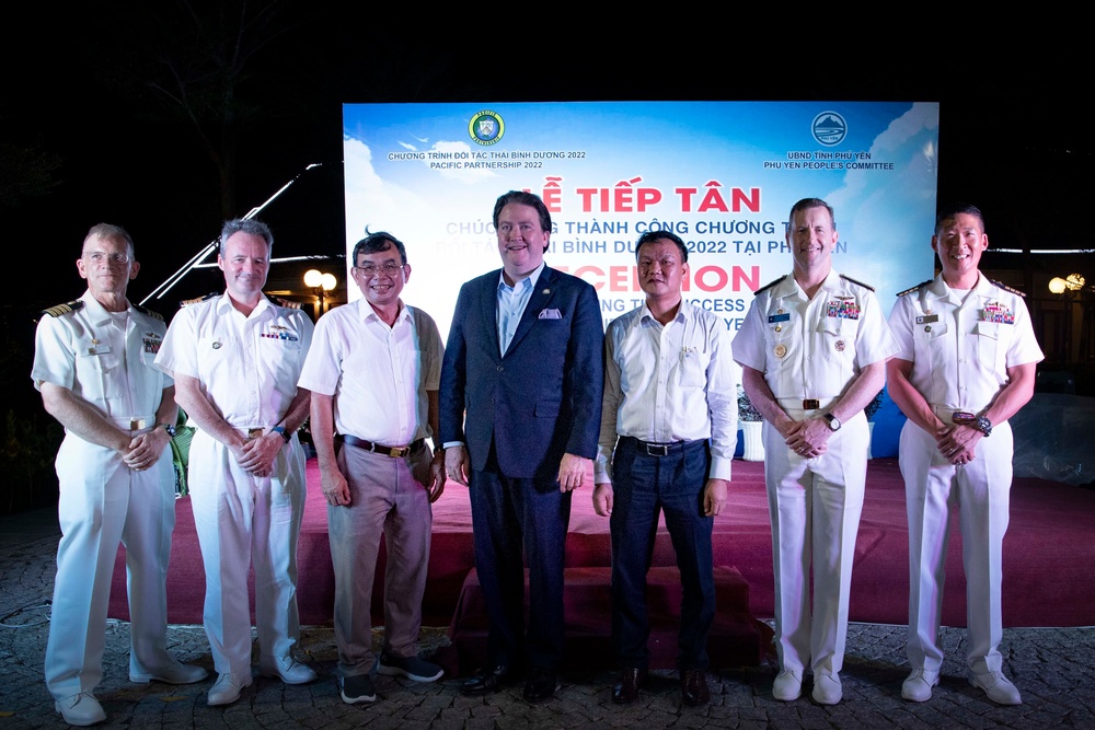 U.S. Ambassador to Vietnam Attends Vietnamese Hosted Pacific Partnership 2022 Reception