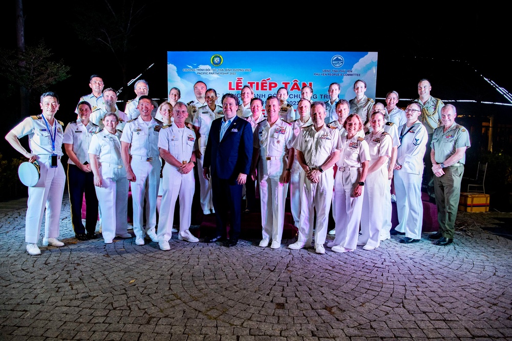 U.S. Ambassador to Vietnam Attends Vietnamese Hosted Pacific Partnership 2022 Reception