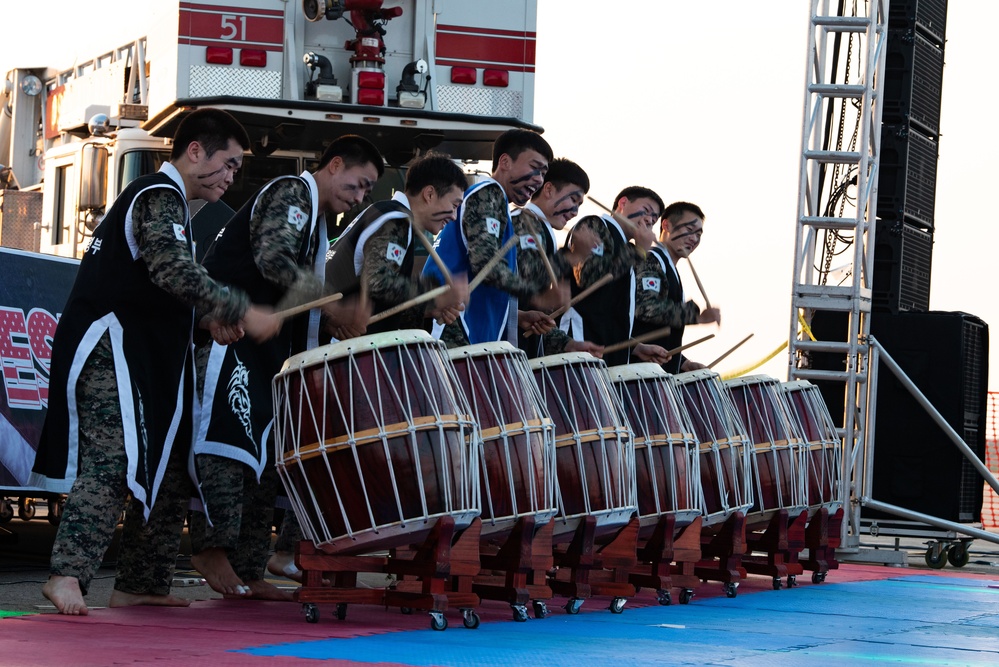 Team Osan celebrates Liberty Fest