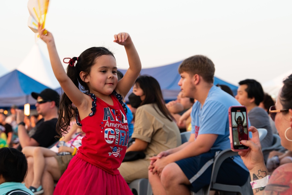 Team Osan celebrates Liberty Fest