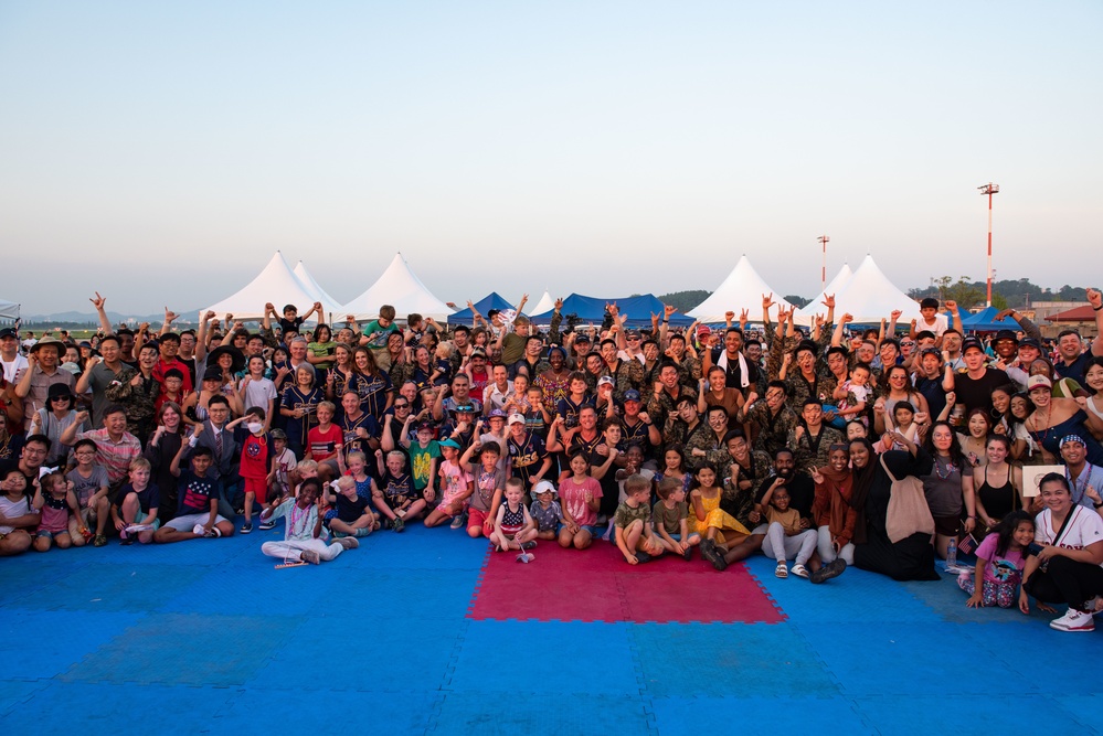 Team Osan celebrates Liberty Fest