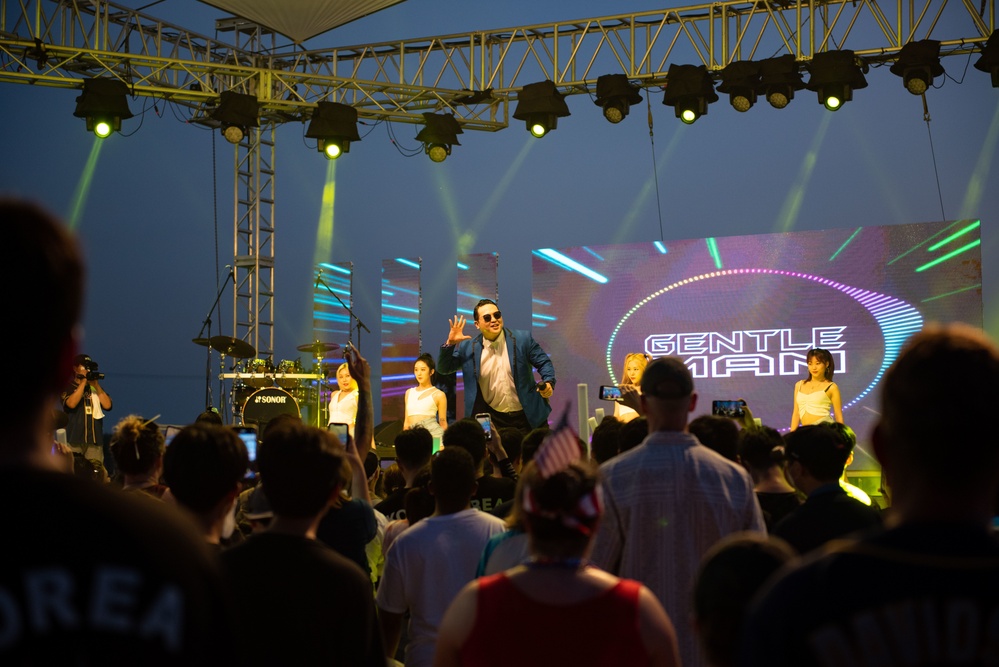 Team Osan celebrates Liberty Fest