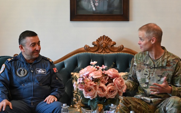 Office call with 10 TBC commander