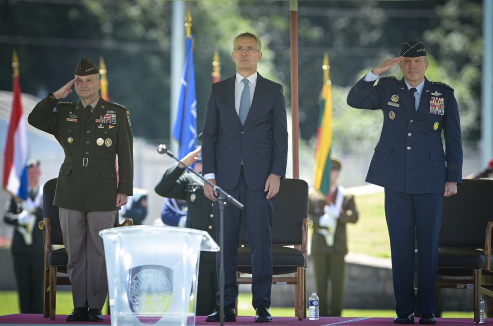 Allied Command Operations Change of Command Ceremony