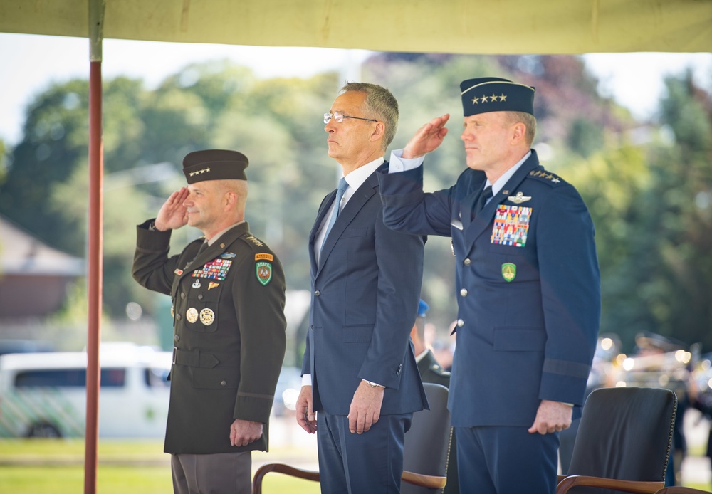 Allied Command Operations Change of Command Ceremony