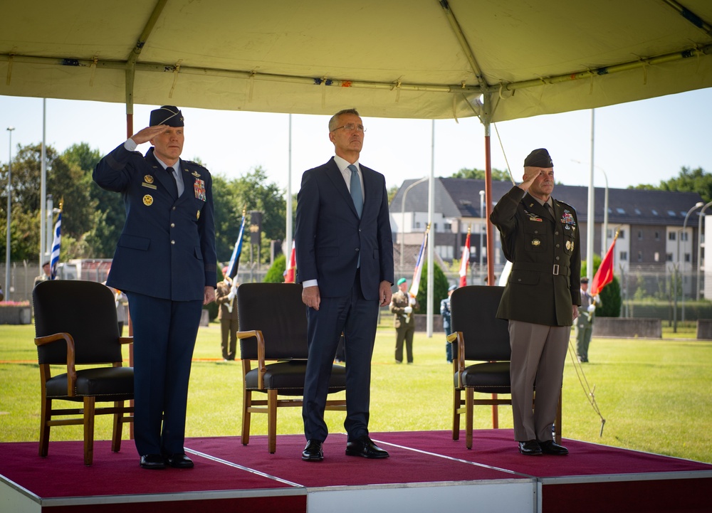 Allied Command Operations Change of Command Ceremony