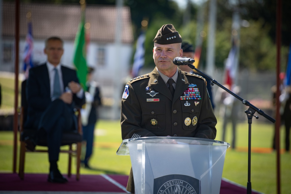 Allied Command Operations Change of Command Ceremony