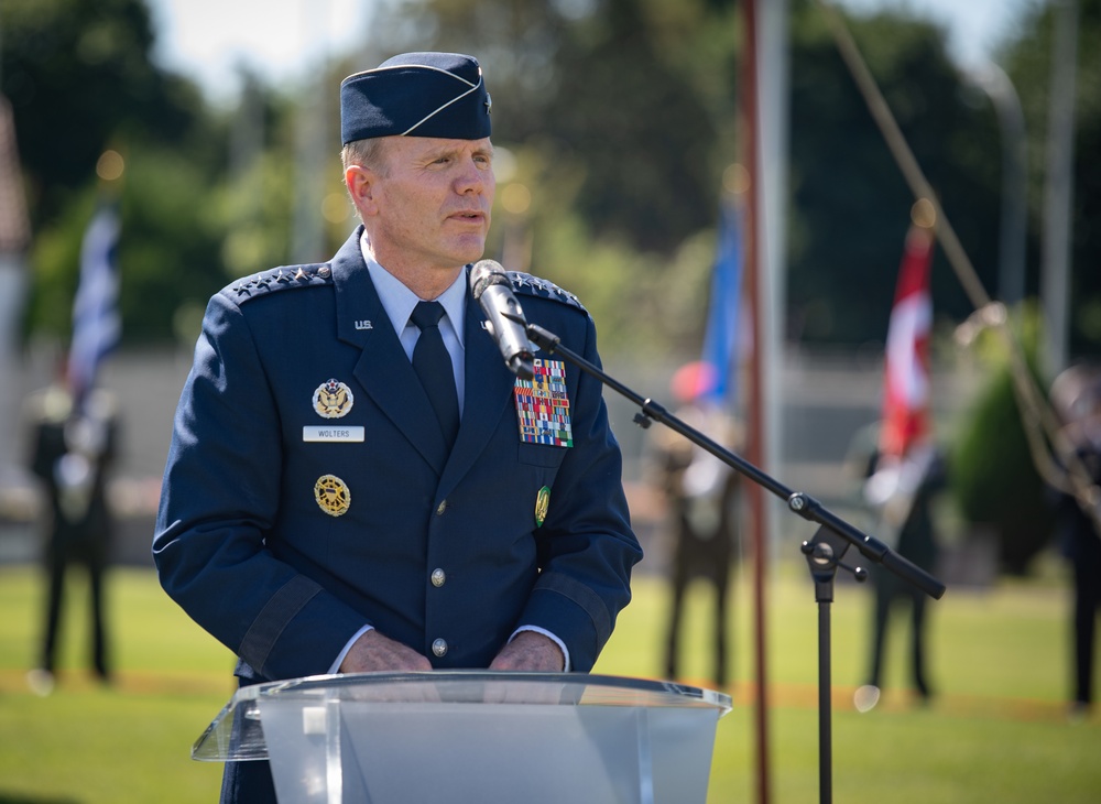 Allied Command Operations Change of Command Ceremony