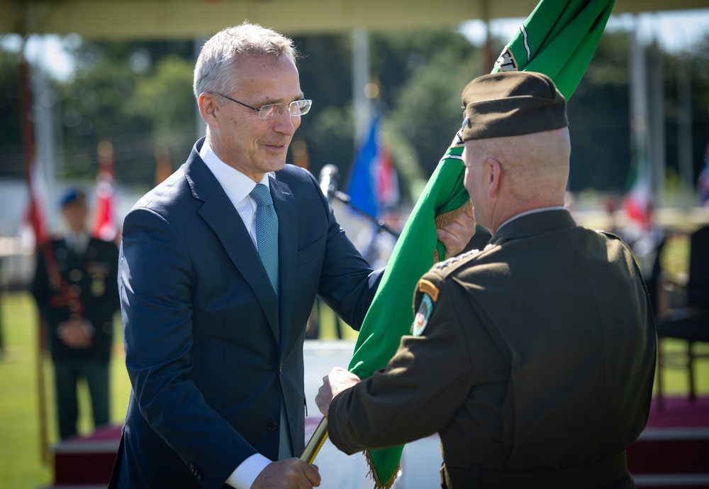 Allied Command Operations Change of Command Ceremony