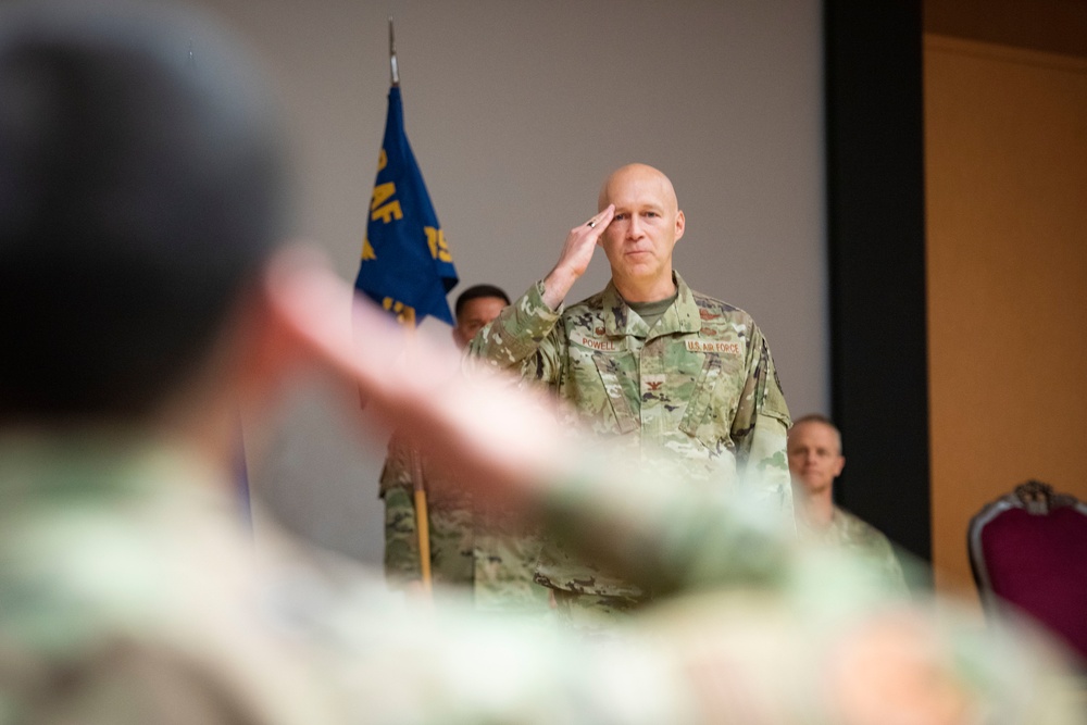 39th ABW Wing change of command