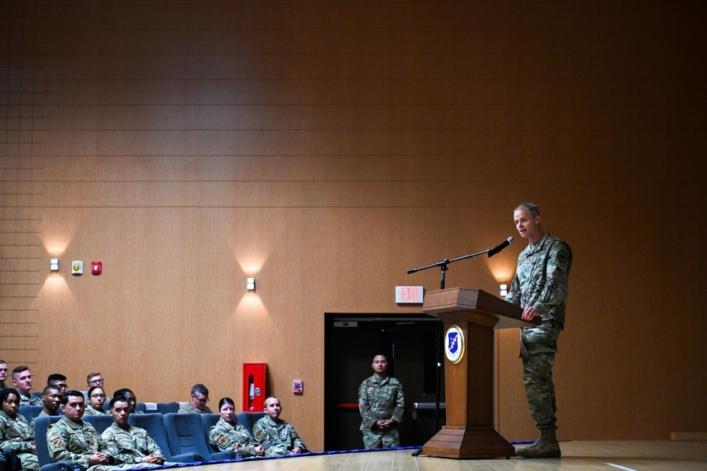 39th ABW Wing change of command