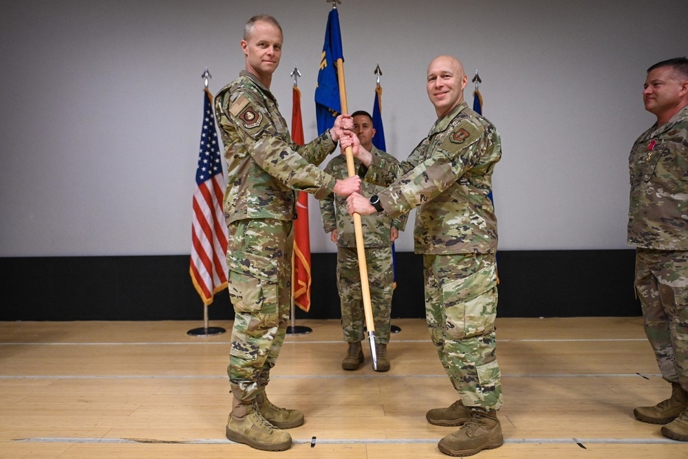 39th ABW Wing change of command