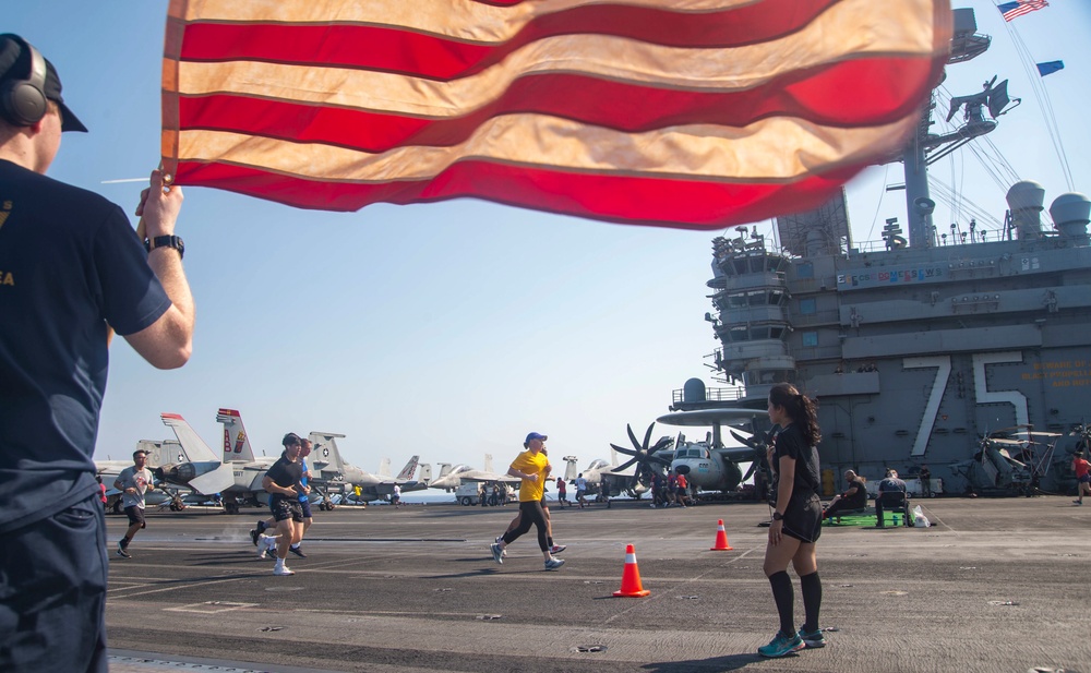 The Harry S. Truman Carrier Strike Group is on a scheduled deployment in the U.S. Naval Forces Europe area of operations, employed by U.S. Sixth Fleet to defend U.S., allied and partner interests.