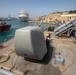 USS San Jacinto departs Valletta, Malta